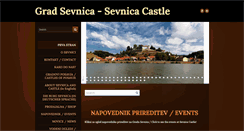 Desktop Screenshot of grad-sevnica.com